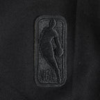 NBA CHARLOTTE HORNETS TRIPLE BLACK CHANDAIL À CAPUCHON EN MOLLETON POUR GARÇON JUNIOR (NOIR)