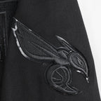 NBA CHARLOTTE HORNETS TRIPLE BLACK CHANDAIL À CAPUCHON EN MOLLETON POUR GARÇON JUNIOR (NOIR)