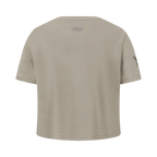 NBA CHARLOTTE HORNETS NEUTRAL BIG GIRL'S SS BOXY TEE (TAUPE)