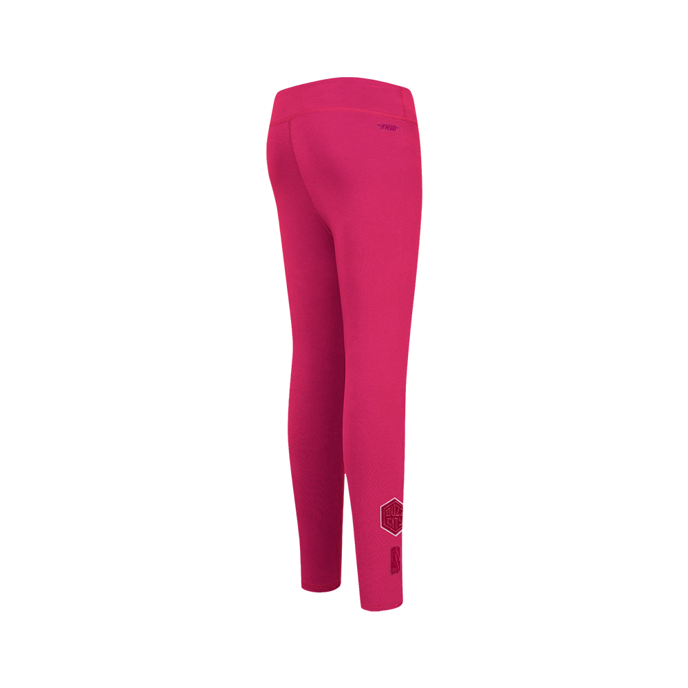 NBA CHARLOTTE HORNETS TRIPLE PINK BIG GIRL'S LEGGING (BEETROOT PURPLE)