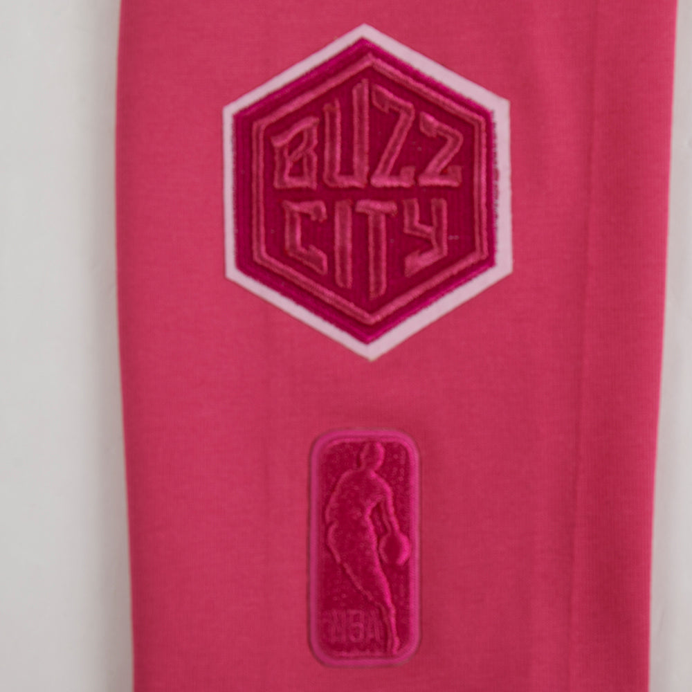 NBA CHARLOTTE HORNETS TRIPLE PINK BIG GIRL'S LEGGING (BEETROOT PURPLE)