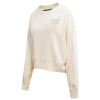 NBA CHARLOTTE HORNETS NEUTRAL CHANDAIL À COL ROND POUR FEMME (COQUILLE D'ŒUF)