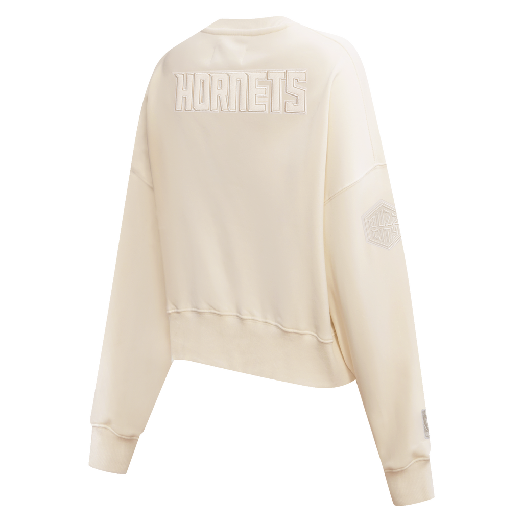 NBA CHARLOTTE HORNETS NEUTRAL CHANDAIL À COL ROND POUR FEMME (COQUILLE D'ŒUF)