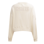 NBA CHARLOTTE HORNETS NEUTRAL CHANDAIL À COL ROND POUR FEMME (COQUILLE D'ŒUF)