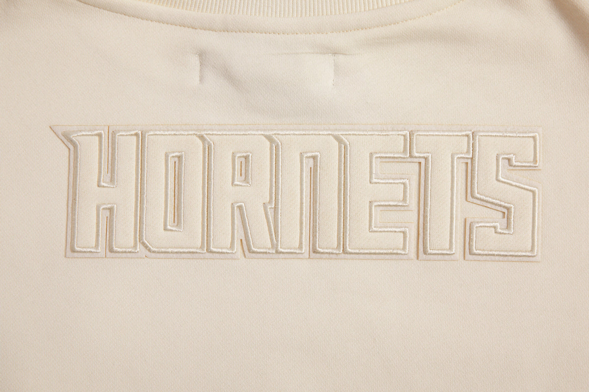 NBA CHARLOTTE HORNETS NEUTRAL CHANDAIL À COL ROND POUR FEMME (COQUILLE D'ŒUF)