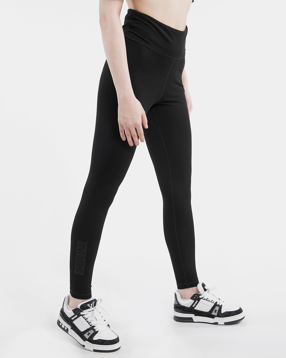 NBA CHARLOTTE HORNETS NEUTRAL WOMEN'S JERSEY LEGGING (BLACK)