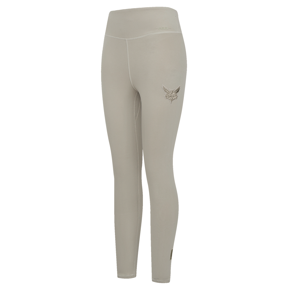 NBA CHARLOTTE HORNETS NEUTRAL LEGGING EN JERSEY POUR FEMME (TAUPE)