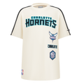 NBA CHARLOTTE HORNETS RETRO CLASSIC LITTLE BOY'S SHORT SLEEVE TAPING TEE (BLACK)