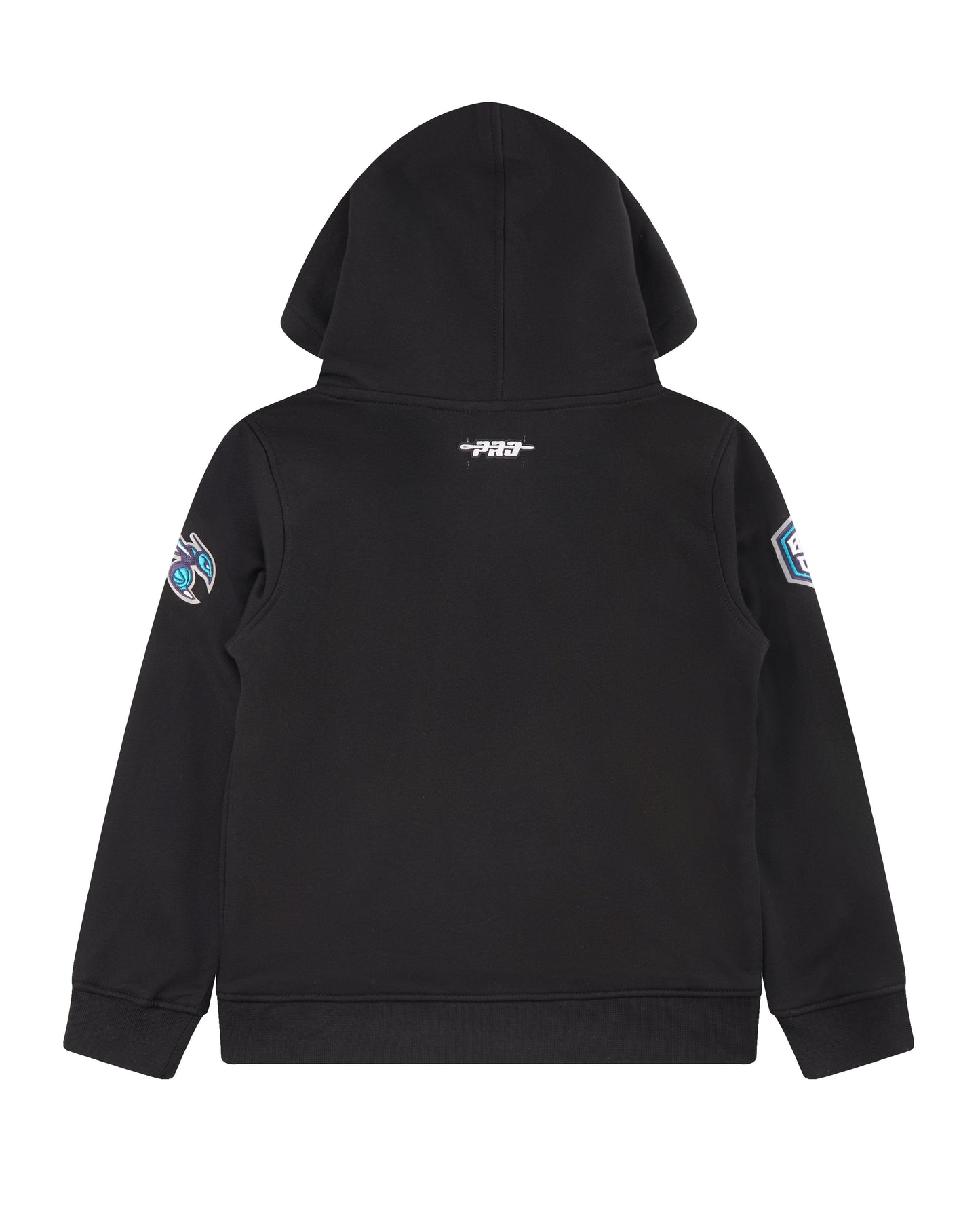 NBA CHARLOTTE HORNETS CLASSIC LITTLE BOYS FLEECE PULLOVER HOODIE (BLACK)