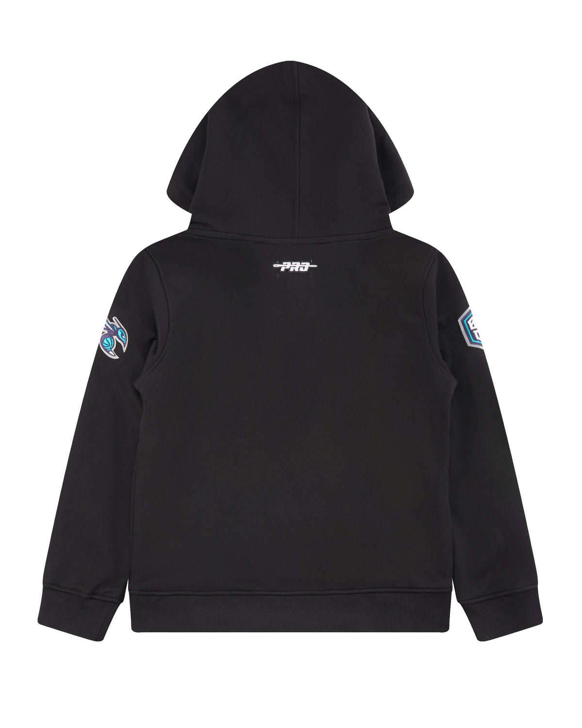 NBA CHARLOTTE HORNETS CLASSIC LITTLE BOY'S FLEECE PULLOVER HOODIE (BLACK)