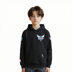 NBA CHARLOTTE HORNETS CLASSIC LITTLE BOY'S FLEECE PULLOVER HOODIE (BLACK)
