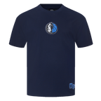 NBA DALLAS MAVERICKS WINGSPAN MEN'S CJ DROP SHOULDER TEE (MIDNIGHT NAVY)
