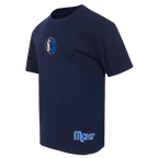 NBA DALLAS MAVERICKS WINGSPAN MEN'S CJ DROP SHOULDER TEE (MIDNIGHT NAVY)