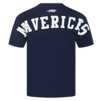 NBA DALLAS MAVERICKS WINGSPAN MEN'S CJ DROP SHOULDER TEE (MIDNIGHT NAVY)