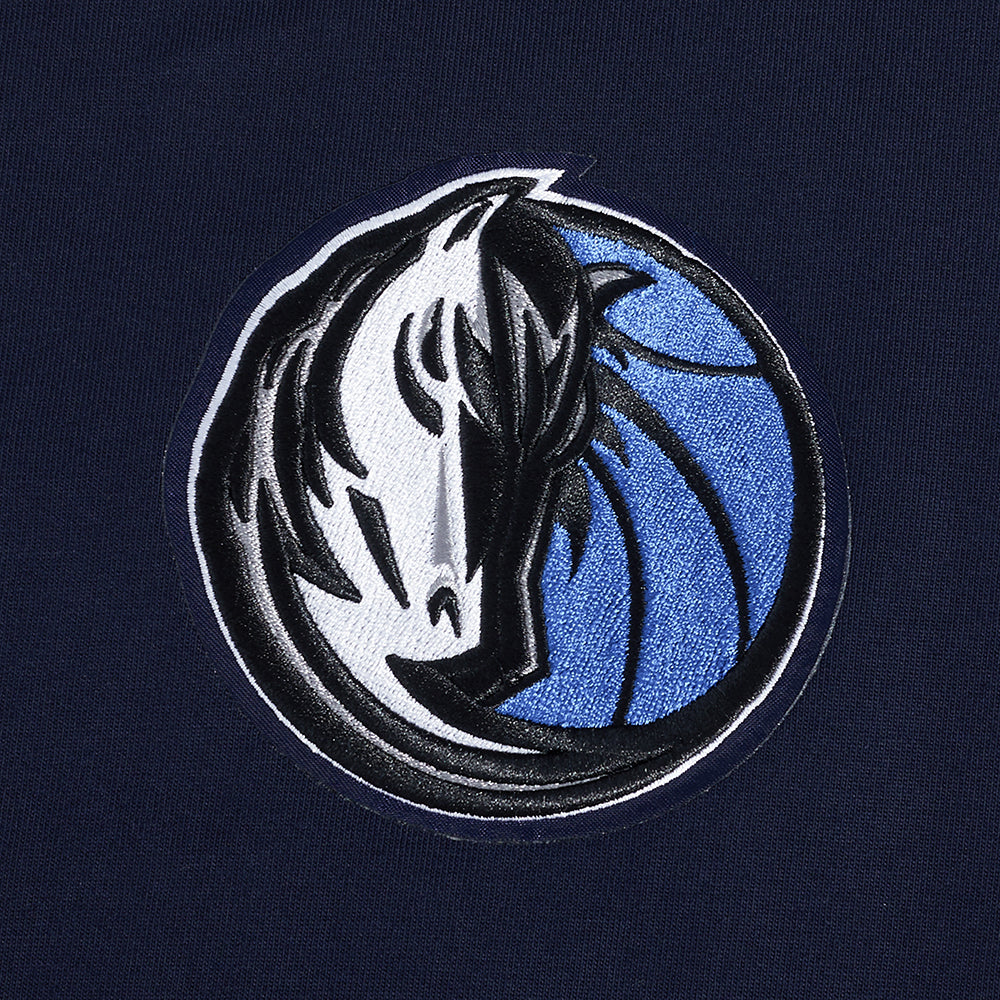NBA DALLAS MAVERICKS WINGSPAN MEN'S CJ DROP SHOULDER TEE (MIDNIGHT NAVY)