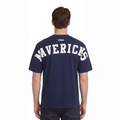 NBA DALLAS MAVERICKS WINGSPAN MEN'S CJ DROP SHOULDER TEE (MIDNIGHT NAVY)