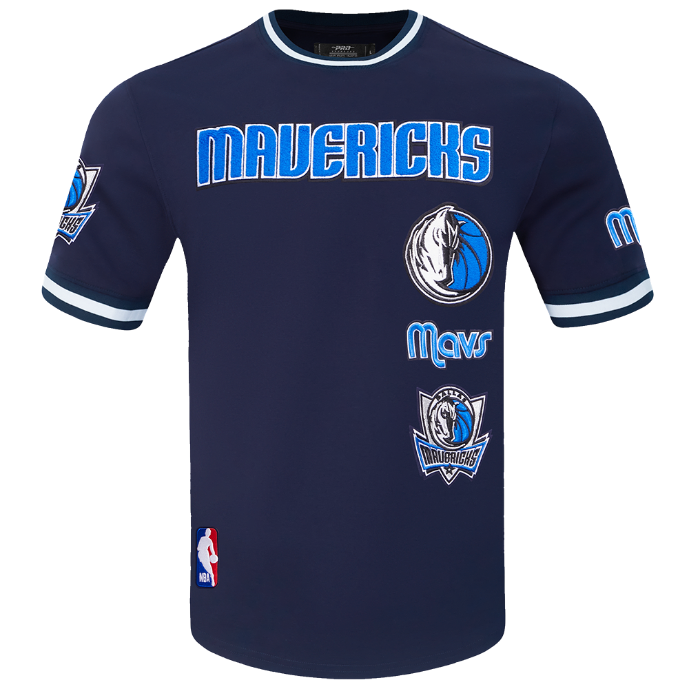 NBA DALLAS MAVERICKS RETRO CLASSIC MEN'S TEE (MIDNIGHT NAVY)