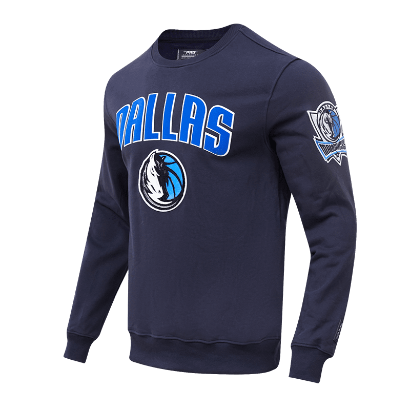 NBA DALLAS MAVERICKS CLASSIC MEN'S CREWNECK (MIDNIGHT NAVY)