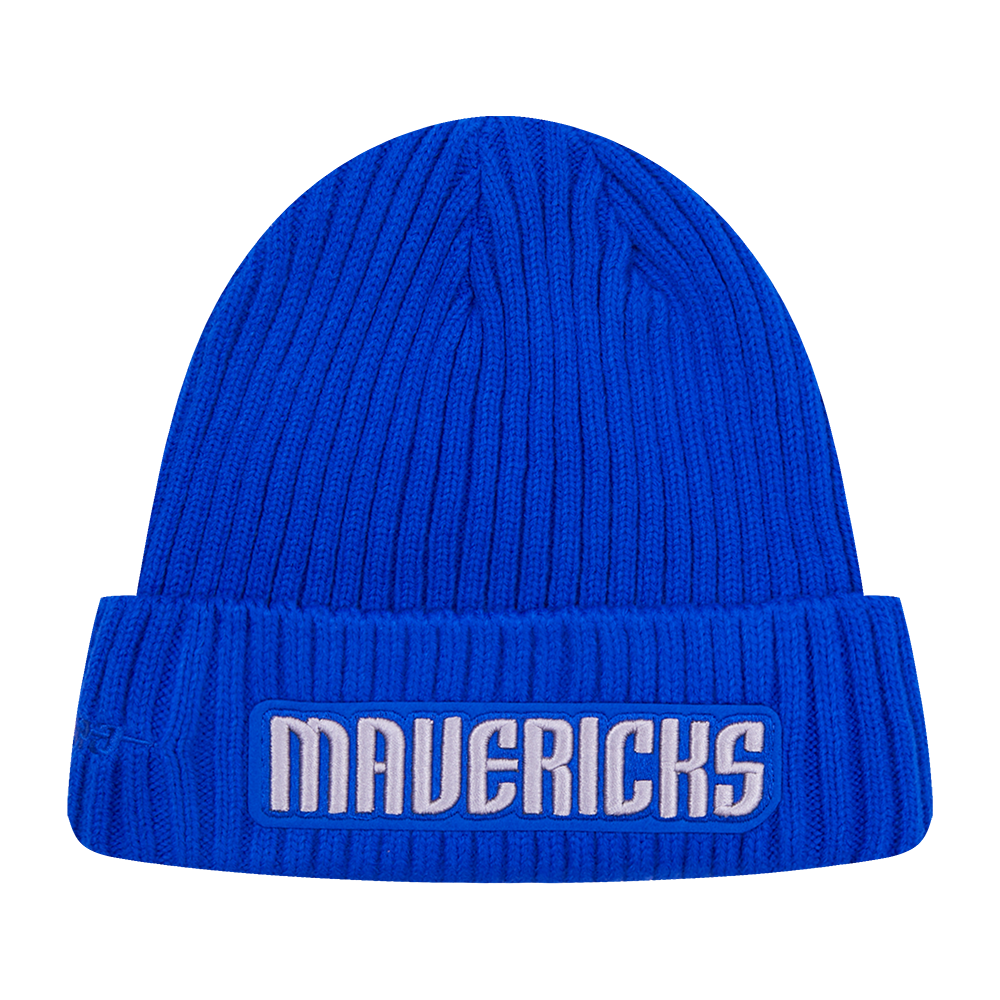 NBA DALLAS MAVERICKS CLASSIC CORE UNISEX BEANIE (ROYAL BLUE)