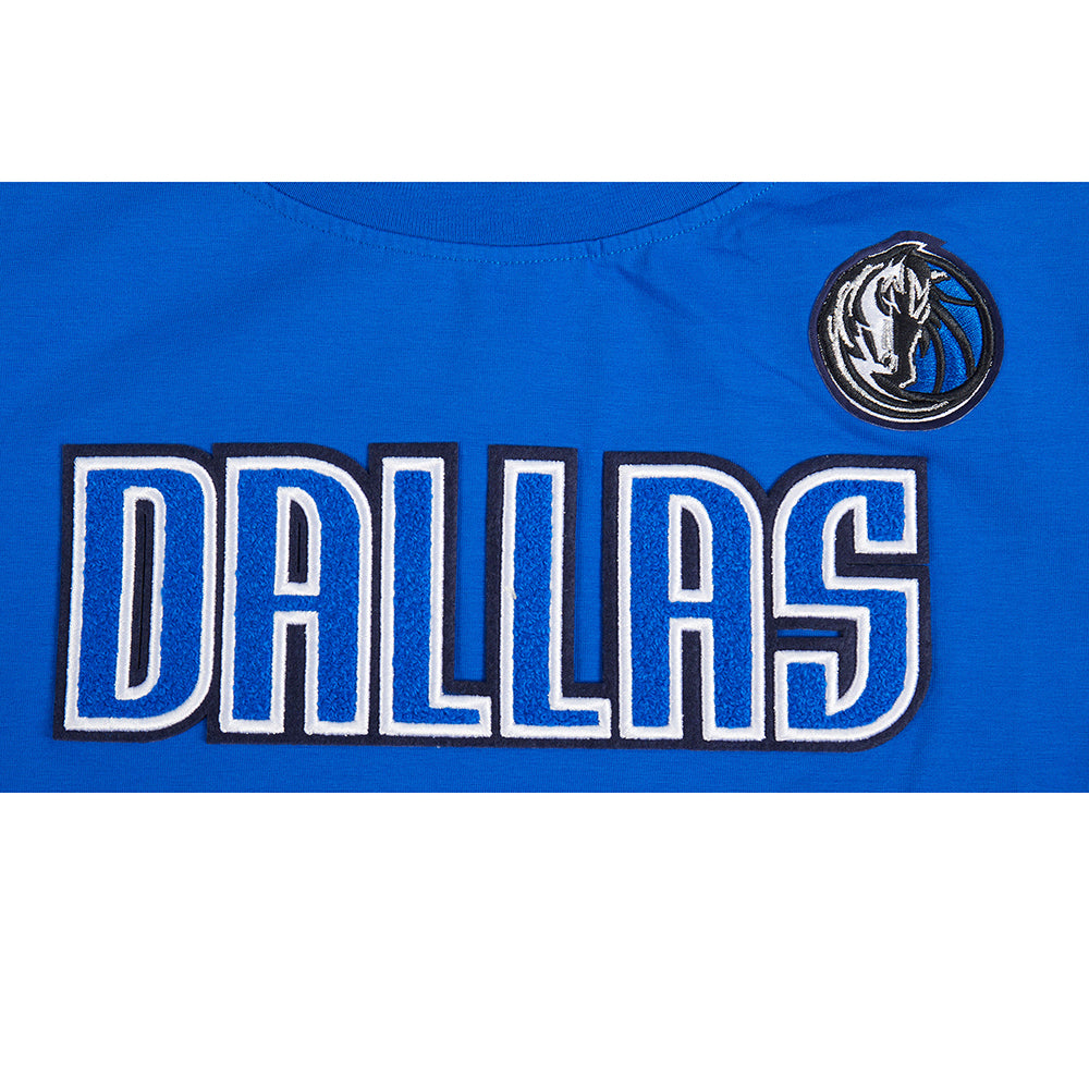 NBA DALLAS MAVERICKS CLASSIC WOMEN'S SJ SLIM FIT TEE (ROYAL BLUE)