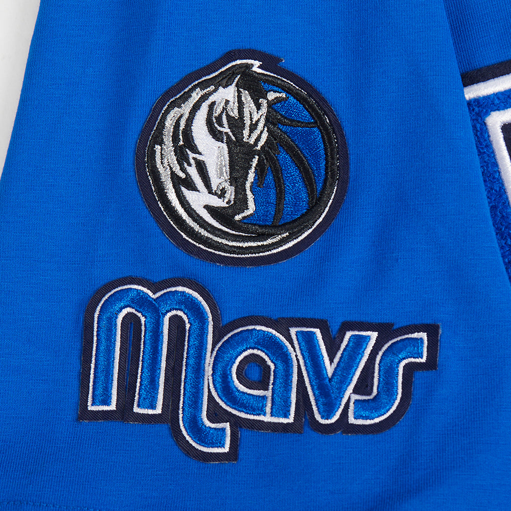 NBA DALLAS MAVERICKS CLASSIC WOMEN'S SJ SLIM FIT TEE (ROYAL BLUE)