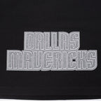 NBA DALLAS MAVERICKS REVERSE FRENCH TERRY WOMEN'S SJ BOXY TEE (BLACK)