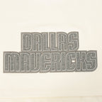 NBA DALLAS MAVERICKS REVERSE FRENCH TERRY WOMEN'S SJ BOXY TEE (EGGSHELL)