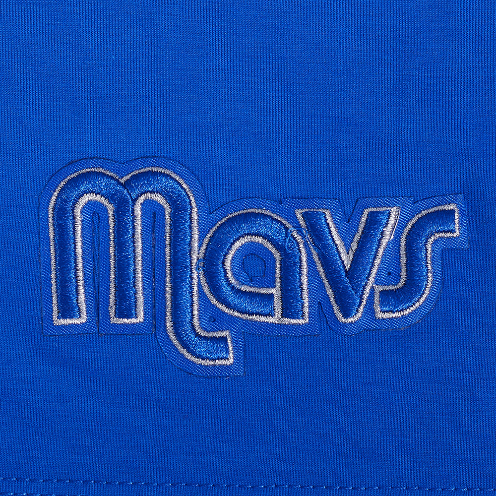 NBA DALLAS MAVERICKS GAME DAY CLASSICS WOMEN'S SJ BABY DOLL TEE (ROYAL BLUE)