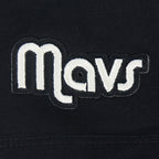 NBA DALLAS MAVERICKS MODERN ORIGINALS T-SHIRT EN JERSEY SIMPLE À COUPE CARRÉE POUR FEMME (NOIR)