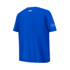 NBA DALLAS MAVERICKS CLASSIC T-SHIRT EN JERSEY SIMPLE POUR GARÇON JUNIOR (BLEU ROYAL)