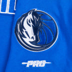NBA DALLAS MAVERICKS CLASSIC T-SHIRT EN JERSEY SIMPLE POUR GARÇON JUNIOR (BLEU ROYAL)