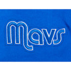 NBA DALLAS MAVERICKS CLASSIC BIG BOY'S SS STRIPED RIB TEE (ROYAL BLUE)