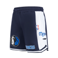 NBA DALLAS MAVERICKS CLASSIC BIG BOY'S FLC 2.0 SHORT (MIDNIGHT NAVY)