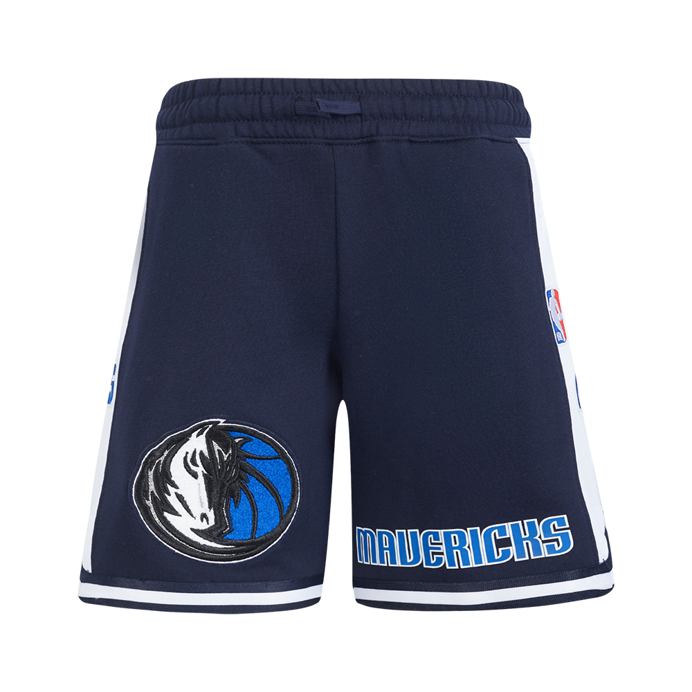 NBA DALLAS MAVERICKS CLASSIC BIG BOY'S FLC 2.0 SHORT (MIDNIGHT NAVY)