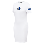 NBA DALLAS MAVERICKS CLASSIC ROBE MOULANTE POUR FEMME (BLANC)