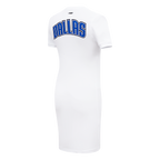 NBA DALLAS MAVERICKS CLASSIC ROBE MOULANTE POUR FEMME (BLANC)