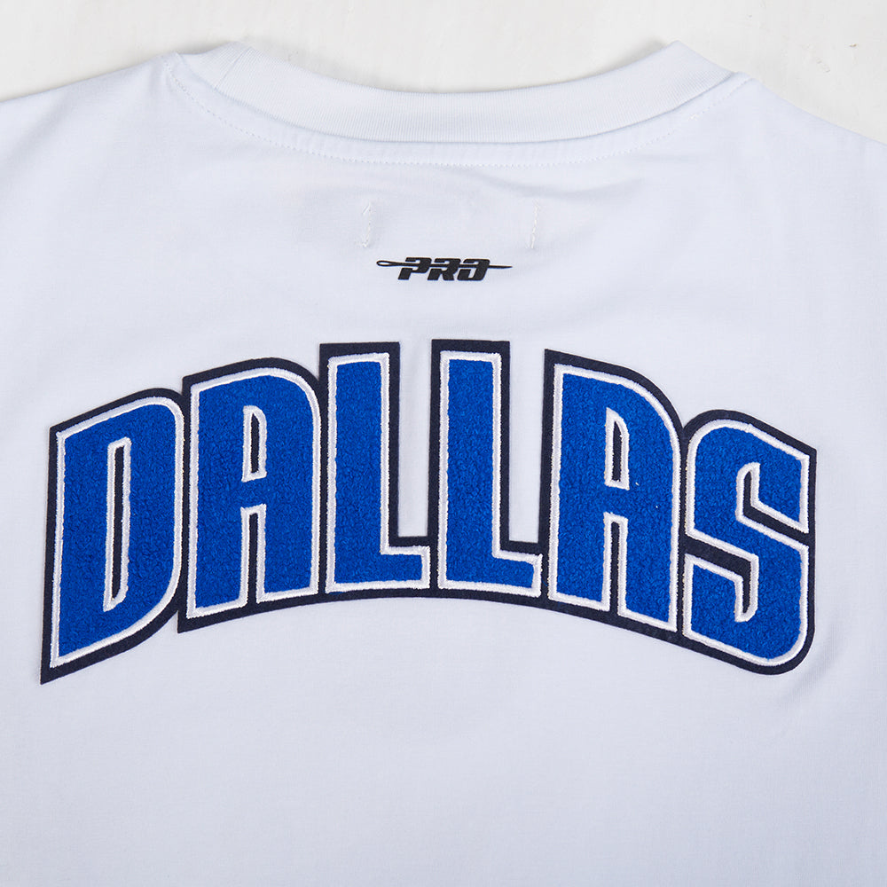 NBA DALLAS MAVERICKS CLASSIC ROBE MOULANTE POUR FEMME (BLANC)