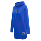 NBA DALLAS MAVERICKS CLASSIC ROBE À CAPUCHON EN MOLLETON POUR FEMME (BLEU ROYAL)