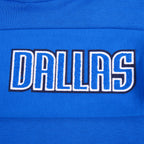 NBA DALLAS MAVERICKS CLASSIC ROBE À CAPUCHON EN MOLLETON POUR FEMME (BLEU ROYAL)
