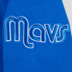 NBA DALLAS MAVERICKS CLASSIC BIG BOY'S FLC PO HOODIE (ROYAL BLUE)
