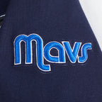 NBA DALLAS MAVERICKS CLASSIC CHANDAIL À CAPUCHON EN MOLLETON À GLISSIÈRE POUR GARÇON JUNIOR (MARINE MINUIT)