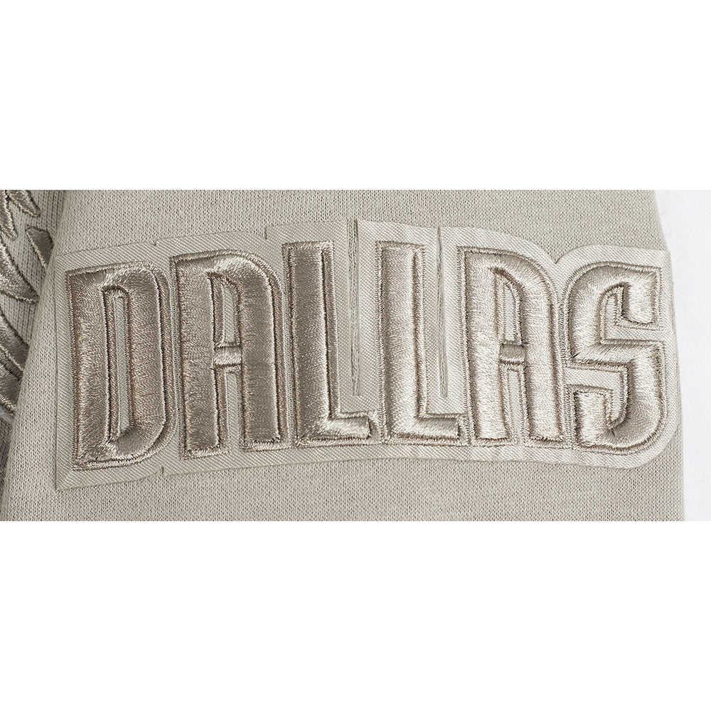 NBA DALLAS MAVERICKS NEUTRAL CHANDAIL À CAPUCHON EN MOLLETON POUR GARÇON JUNIOR (TAUPE)