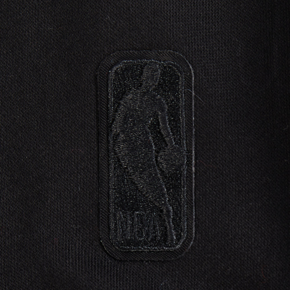 NBA DALLAS MAVERICKS TRIPLE BLACK CHANDAIL À CAPUCHON EN MOLLETON POUR GARÇON JUNIOR (NOIR)