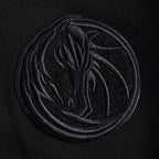 NBA DALLAS MAVERICKS TRIPLE BLACK CHANDAIL À CAPUCHON EN MOLLETON POUR GARÇON JUNIOR (NOIR)