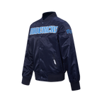 NBA DALLAS MAVERICKS CLASSIC BLOUSON EN SATIN POUR GARÇON JUNIOR (MARINE MINUIT)