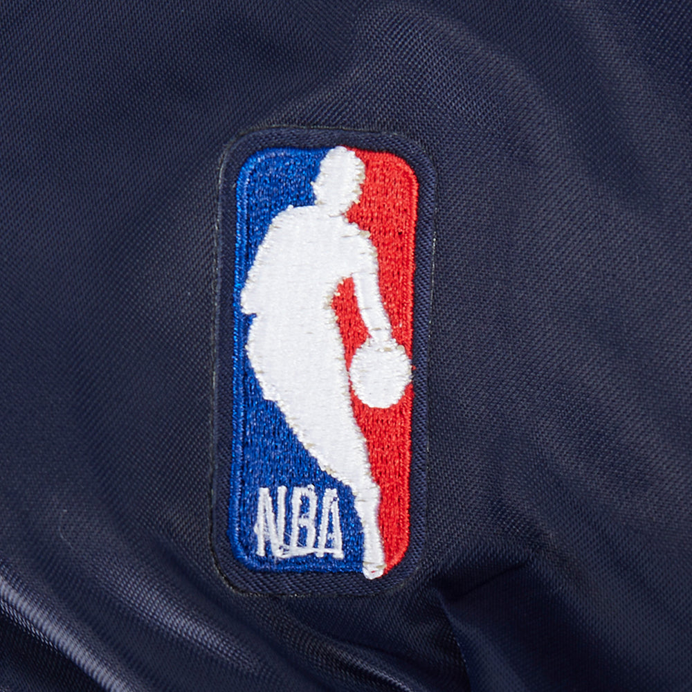 NBA DALLAS MAVERICKS CLASSIC BLOUSON EN SATIN POUR GARÇON JUNIOR (MARINE MINUIT)