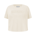 NBA DALLAS MAVERICKS NEUTRAL T-SHIRT À MANCHES COURTES ET À COUPE CARRÉE POUR FILLE JUNIOR (COQUILLE D'ŒUF)