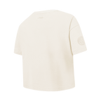 NBA DALLAS MAVERICKS NEUTRAL T-SHIRT À MANCHES COURTES ET À COUPE CARRÉE POUR FILLE JUNIOR (COQUILLE D'ŒUF)