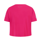 NBA DALLAS MAVERICKS TRIPLE PINK BIG GIRL'S SS BOXY TEE (BEETROOT PURPLE)