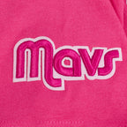 NBA DALLAS MAVERICKS TRIPLE PINK BIG GIRL'S SS BOXY TEE (BEETROOT PURPLE)